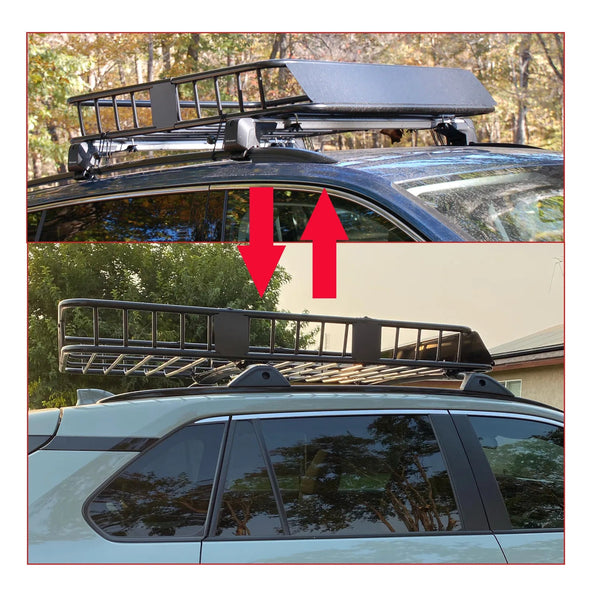 Thule Cargo Rack, Adjustable Roof Storage, 250 lbs Capacity
