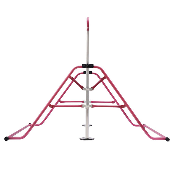 Kids Sturdy Adjustable Gymnastics Horizontal Kip Bar Indoor/Outdoor