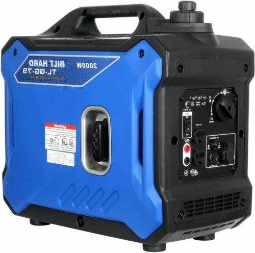 BILT HARD 2000-Watt Quiet Portable Inverter Generator for Home & Travel