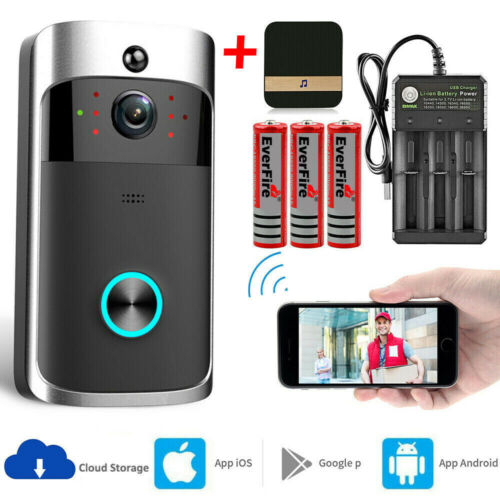 Smart Wifi Wireless Doorbell With Camera