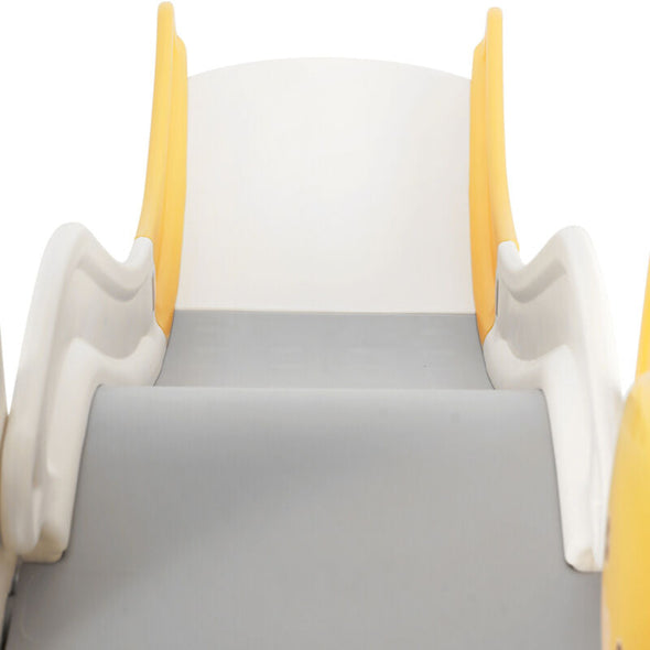 5 in 1 Toddler Slide & Freestanding Kids Playground with Climber, Hoop