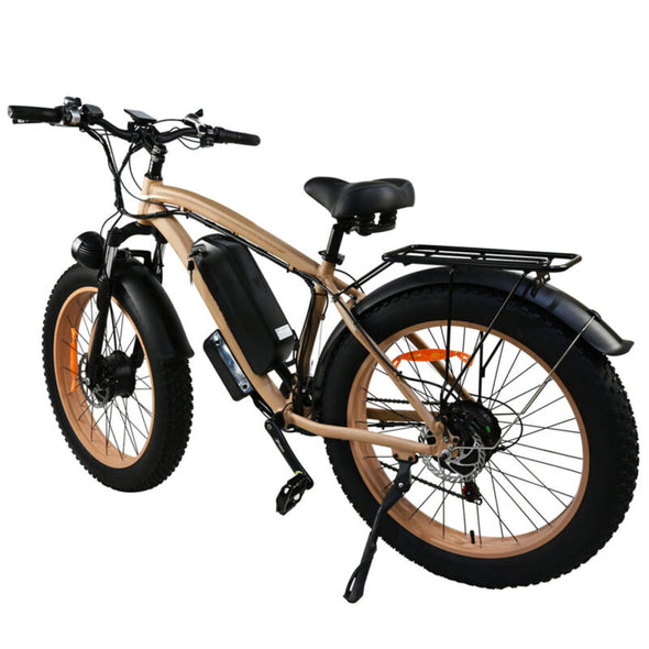 1500W Fat Tire Electric Bike Dual Motor 48V 15Ah for Adults - 45km/h