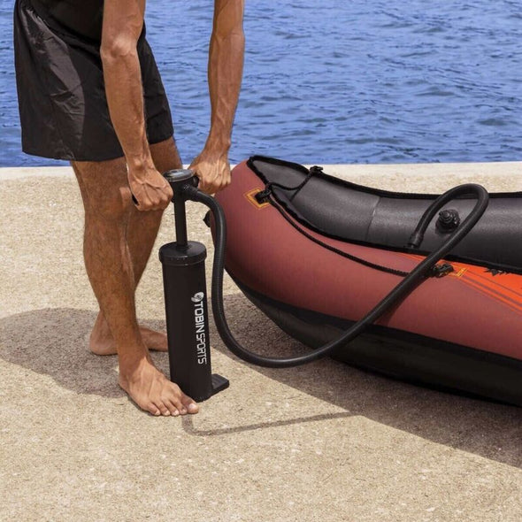 10 ft 2-Person Kayak with Paddles, Pump & Storage Compartments