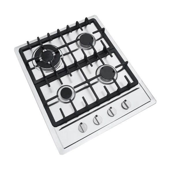 23" 4-Burner Built-In Gas Cooktop, High Power & Safety Performance