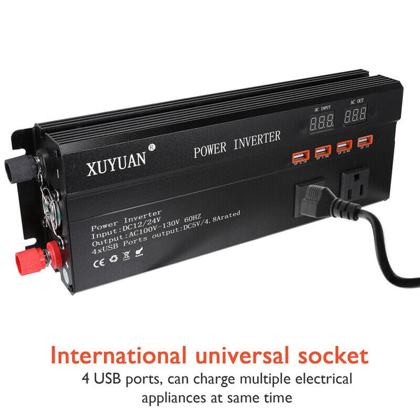 6000W Solar Panel Kit 100A Home Power Generator with 110V Grid System