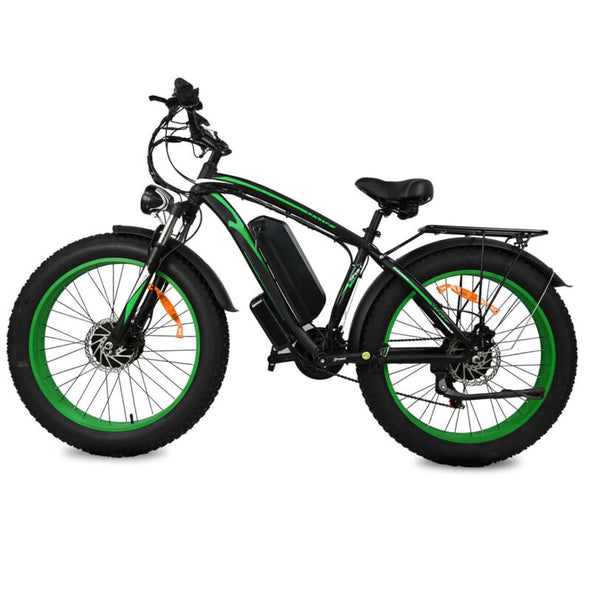 1500W Fat Tire Electric Bike Dual Motor 48V 15Ah for Adults - 45km/h
