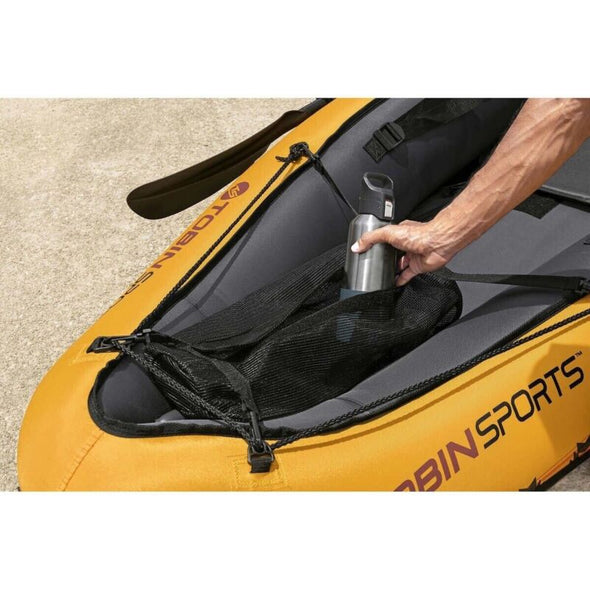 10 ft 2-Person Kayak with Paddles, Pump & Storage Compartments
