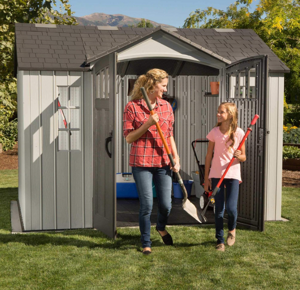 10 x 8 Ft. Outdoor Storage Shed – Durable, Secure & Low Maintenance