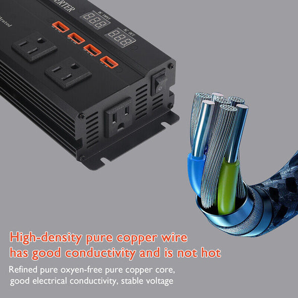 6000W Solar Panel Kit 100A Home Power Generator with 110V Grid System