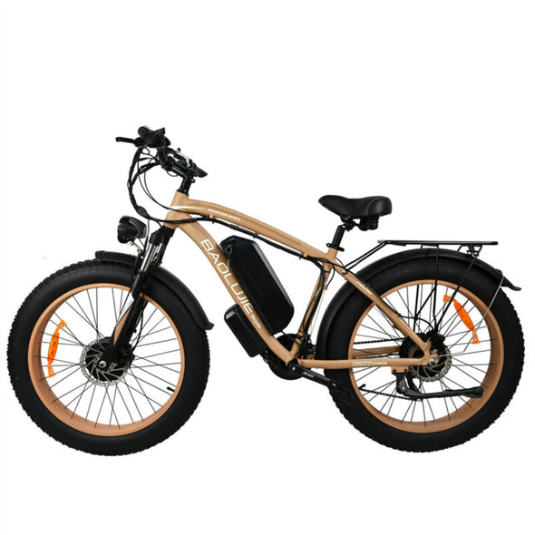 1500W Fat Tire Electric Bike Dual Motor 48V 15Ah for Adults - 45km/h