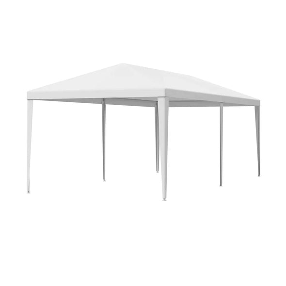 10 x 20' Outdoor Gazebo Party Tent with 6 Side Walls, UV-Resistant