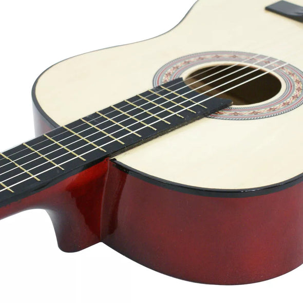 Beginner-Friendly Acoustic Guitar, Warm Sound, Durable & Lightweight