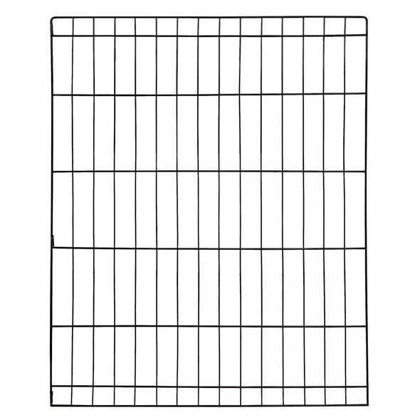 30-Inch 8-Panel Tall Dog Playpen with Rust-Resistant Coating & Door