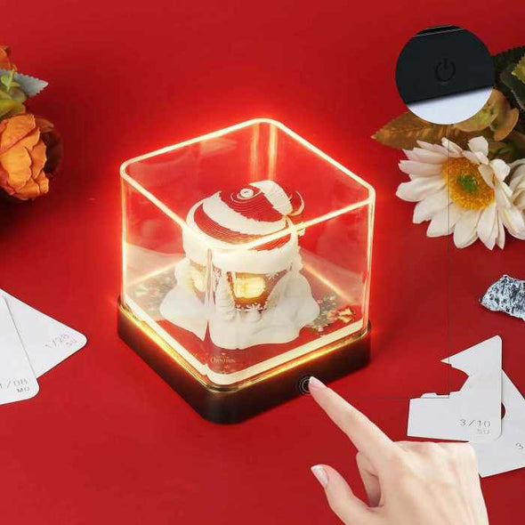 Santa’s House (With Light & Calendar) - Aroflit