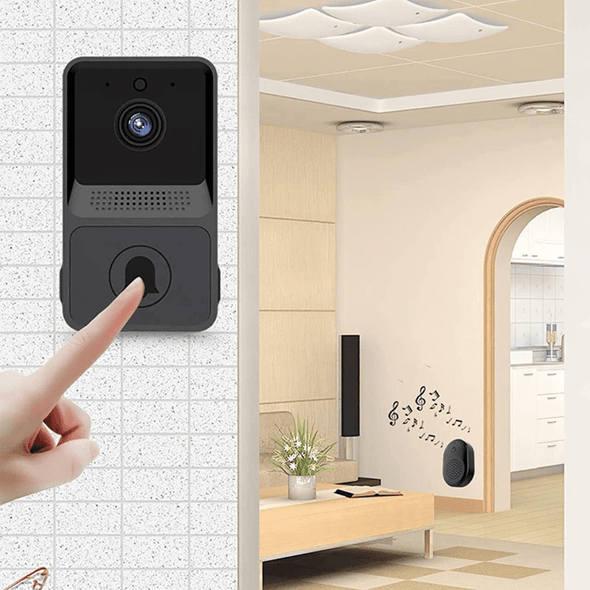 Segasc Wireless WIFI Smart Doorbell with HD Video Camera - Aroflit