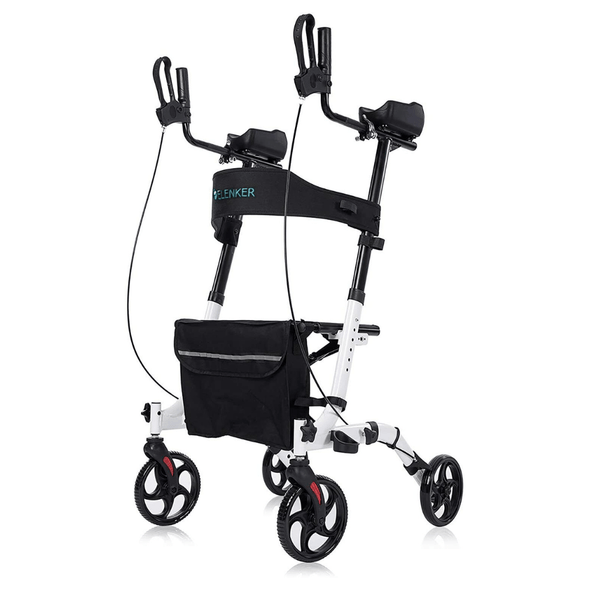 Senior Safety Stand - Up Rollator Walker with Armrests - Comfortable Mobility - Aroflit