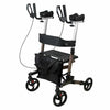 Senior Upright Stand Up Rollator Walker With Seat - Aroflit