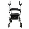 Senior Upright Stand Up Rollator Walker With Seat - Aroflit