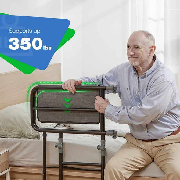 Seniors Adults Side Bed Safety Rails Assist Bars - Aroflit