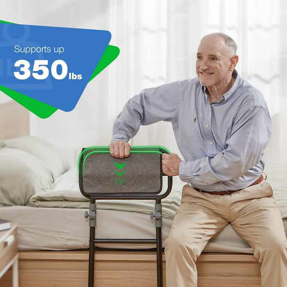 Seniors Adults Side Bed Safety Rails Assist Bars - Aroflit