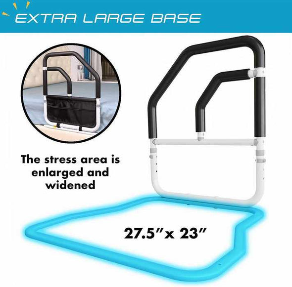 Seniors Adults Side Bed Safety Rails Assist Bars - Aroflit