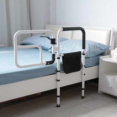 Seniors Adults Side Bed Safety Rails Assist Bars - Aroflit