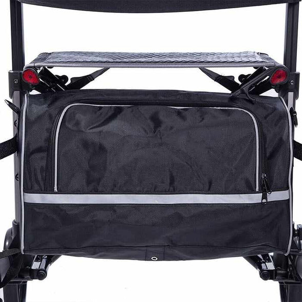 Seniors Upright Stand Up Rollator Walker With Seat - Aroflit