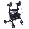 Seniors Upright Stand Up Rollator Walker With Seat - Aroflit