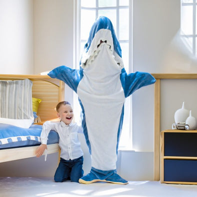 Shark Sleeping Bag – Pajamas Blanket Hoodie - Aroflit