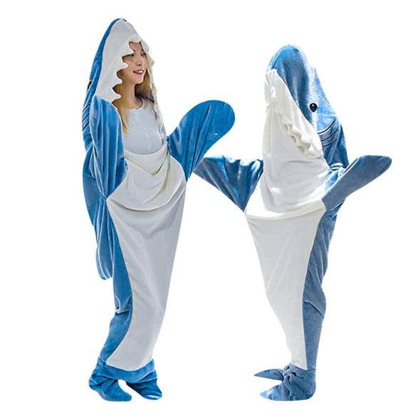 Shark Sleeping Bag – Pajamas Blanket Hoodie - Aroflit
