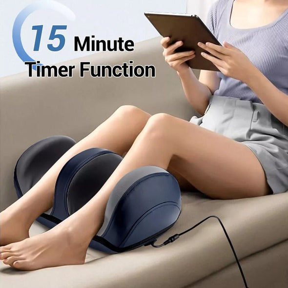 Shiatsu Foot and Calf Massager with Heat Therapy, Adjustable Intensity - Aroflit