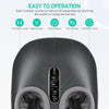 Shiatsu Foot Massager with Heat, Air Compression, and Remote Control - Aroflit