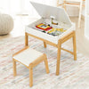 SkillSpace™ Kids Wooden Activity Table and Chair With Storage Drawer - Aroflit