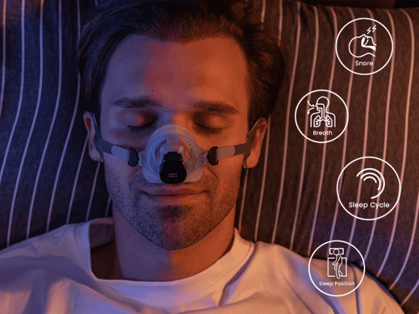 Sleep Breathing Monitor, Track Real - Time Breathing Airflow - Aroflit