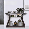 Slim Console Table with Storage for Entryway, Living Room, Hallway - Aroflit