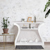 Slim Console Table with Storage for Entryway, Living Room, Hallway - Aroflit