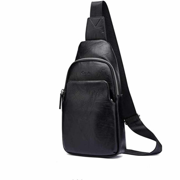 Small Leather Crossbody Shoulder Bag - Aroflit