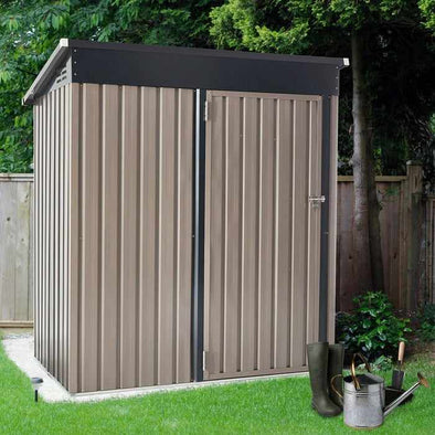Small Outdoor Backyard Garden Metal Tool Storage Sheds - Aroflit