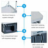 Small Portable Folding Collapsible Picnic Table - Aroflit