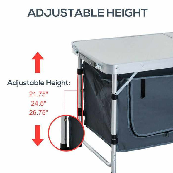 Small Portable Folding Collapsible Picnic Table - Aroflit