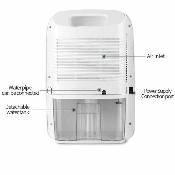 Small Quiet Portable Bathroom Dehumidifier - Aroflit