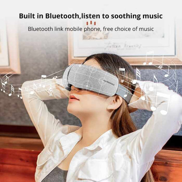 Smart Eye Massager With Bluetooth Vibration Massager - Aroflit