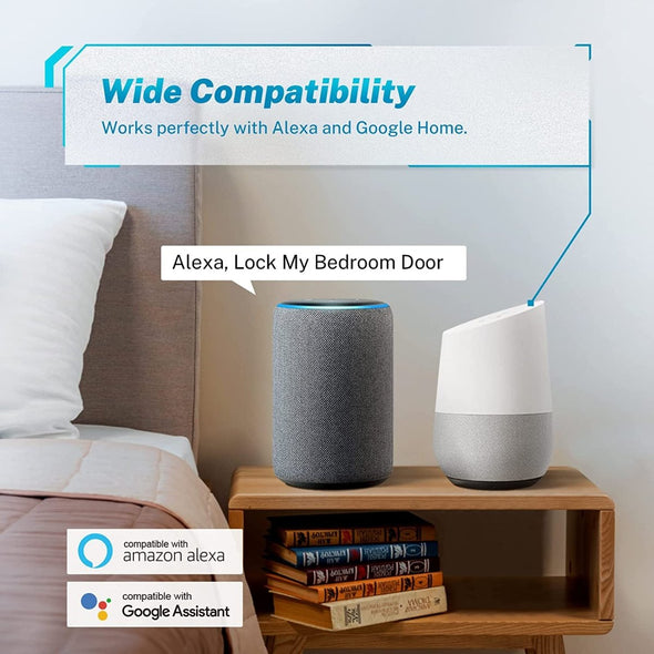 Smart Fingerprint Biometric Door Lock Handle Knob with Bluetooth App - Aroflit