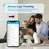Smart Fingerprint Biometric Door Lock Handle Knob with Bluetooth App - Aroflit