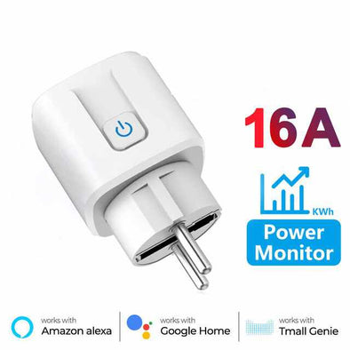 Smart Socket WiFi Smart Plug With Power Monitoring - Aroflit