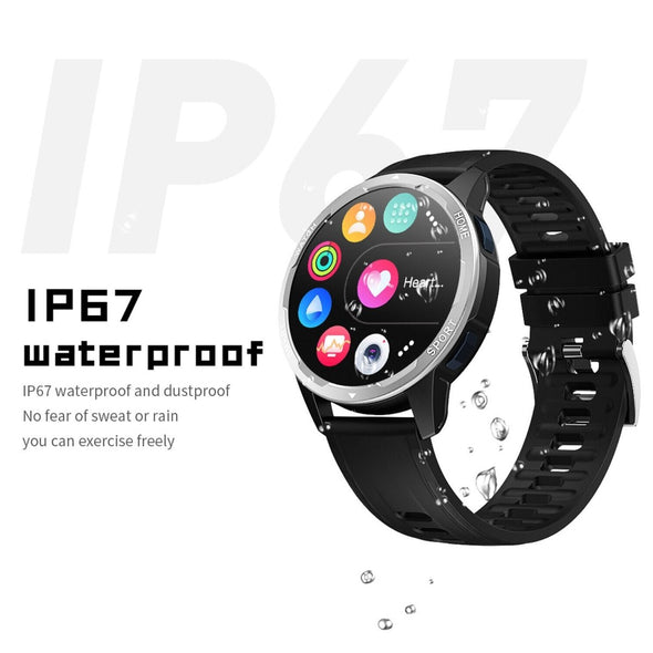 Smart Watch Fitness Tracker for iPhone & Samsung, Heart Rate - Aroflit