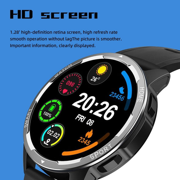 Smart Watch Fitness Tracker for iPhone & Samsung, Heart Rate - Aroflit
