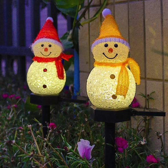 SnowLight™ Snowman Solar Christmas Lights Outdoor Decoration - Aroflit
