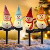 SnowLight™ Snowman Solar Christmas Lights Outdoor Decoration - Aroflit