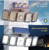Solar 300 LED Light Outdoor Motion Sensor Bionic Floodlights - Aroflit